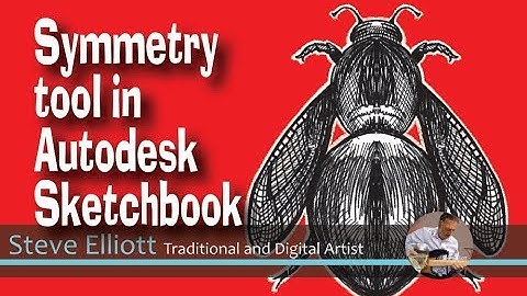 Symmetry tool in Autodesk Sketchbook