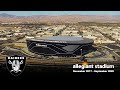 Raiders allegiant stadium  mustsee 4k timelapse movie