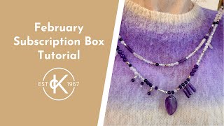 Kernowcraft Jewellery Making Subscription Box | February 2026 Tutorial