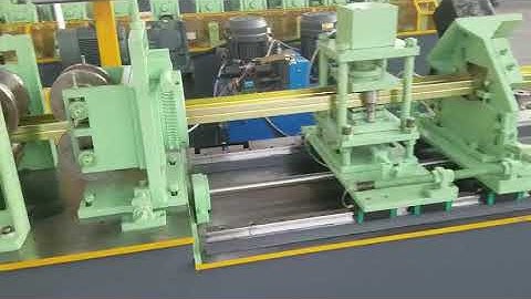 stud roll forming machine, non stop punching and cutting, 35m and 40m per minute