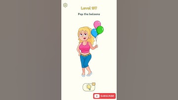 Dop 2 Level 197 Pop the balloons Walkthrough