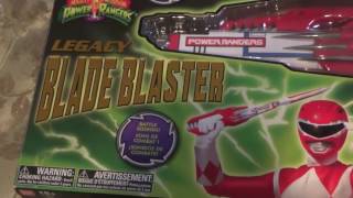 Mighty Morphin Power Rangers Legacy Blade Blaster Review!