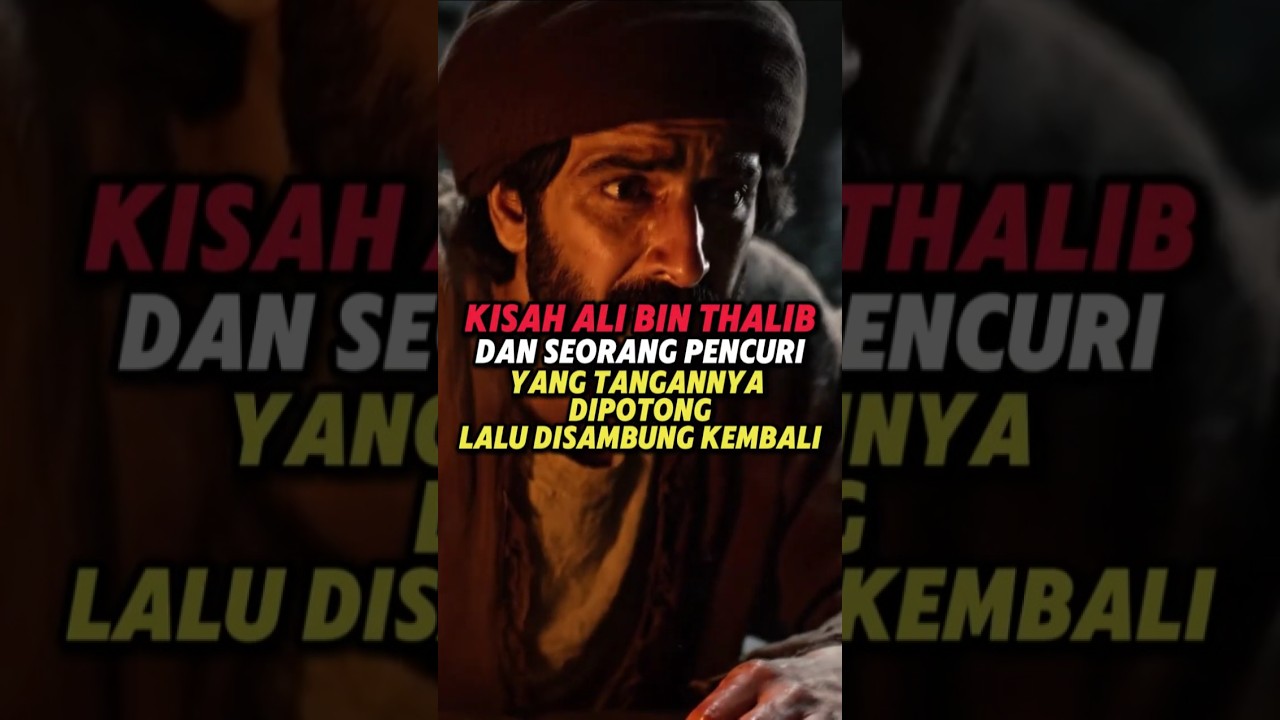 Tangannya Dipotong Karena Mencuri, Tapi Lihat Apa yang Dilakukan Ali bin Abi Thalib Setelahnya!