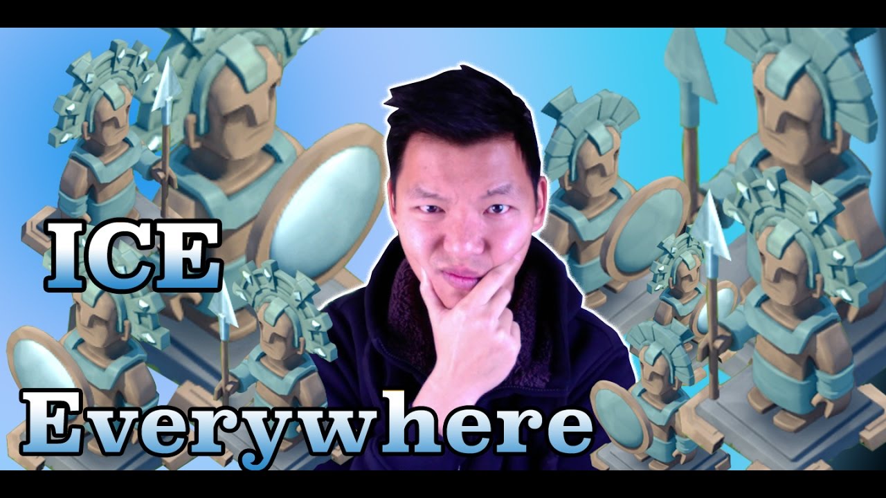 Boom Beach Episode 38: Ice statues all over