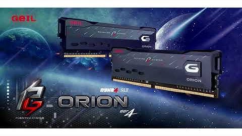 GeIL Announces the Co branded ORION Phantom Gaming Edition Memory with ASRock