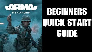 Beginners Quick Start Guide To Arma Reforger:  What's In The Game? Conflict, C&H & GM Explained