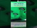 Laser Soldering | High Heat Capacity : Powe Supply Terminal #electronics #automation #robotics