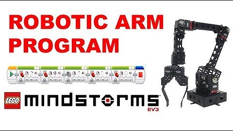 Robotic Arm Grab An Object Program for LEGO MINDSTORMS EV3
