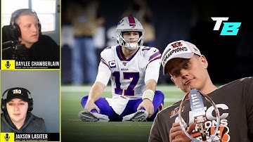 Is JOE BURROW above JOSH ALLEN?