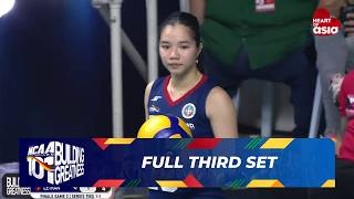 FULL THIRD SET (Finals) - Letran Lady Knights vs Benilde Lady Blazers | NCAA Season 101