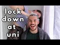 lockdown at uni: hair-dyeing, life-drawing, tie-dye, and diy cocktails