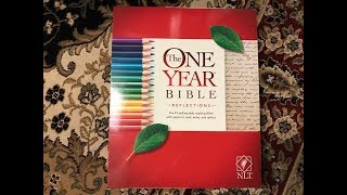 NLT One Year Reflections Bible Review