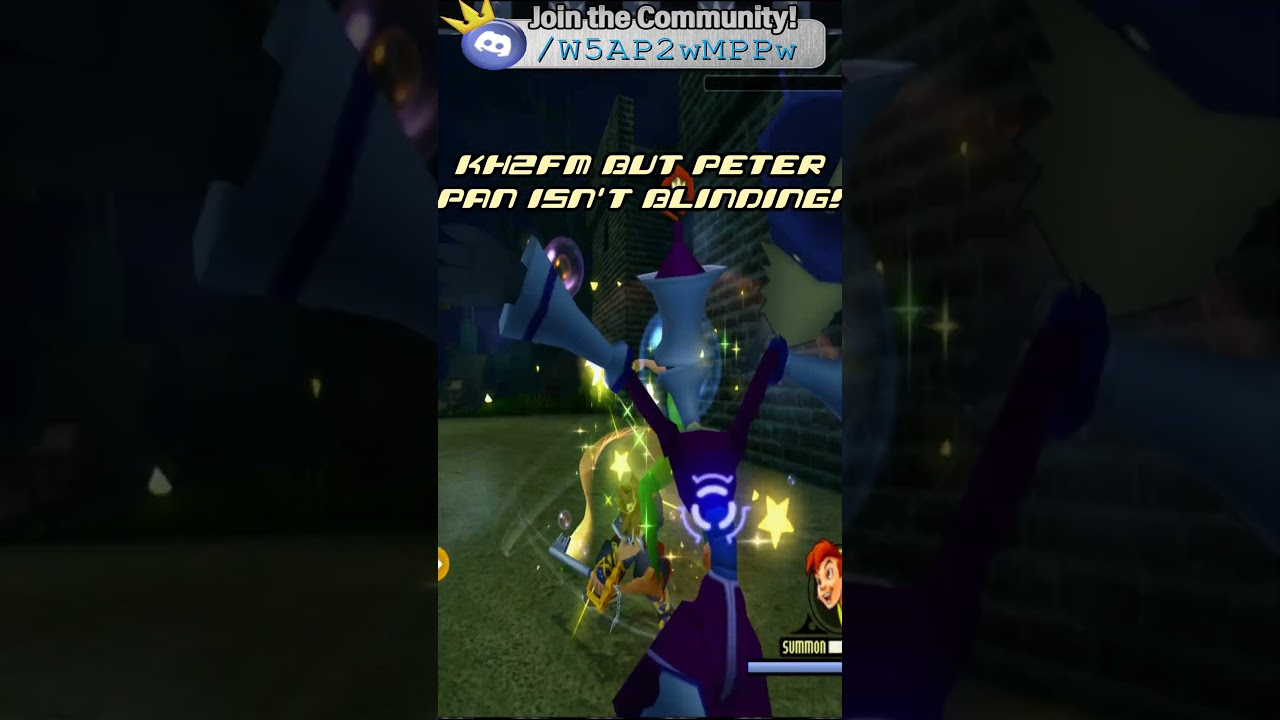KH2FM but Peter Pan Isn't Blinding! 