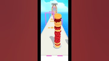 Pancake Run 🍔🍓🍇🥪 All Levels Gameplay Android, iOS (#30)