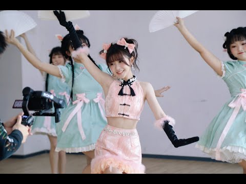 [CHN/KOR Subs] LaiMeiYun and Sweet Sisters 《横竖撇点折》 Dance Pratice Room Ver.