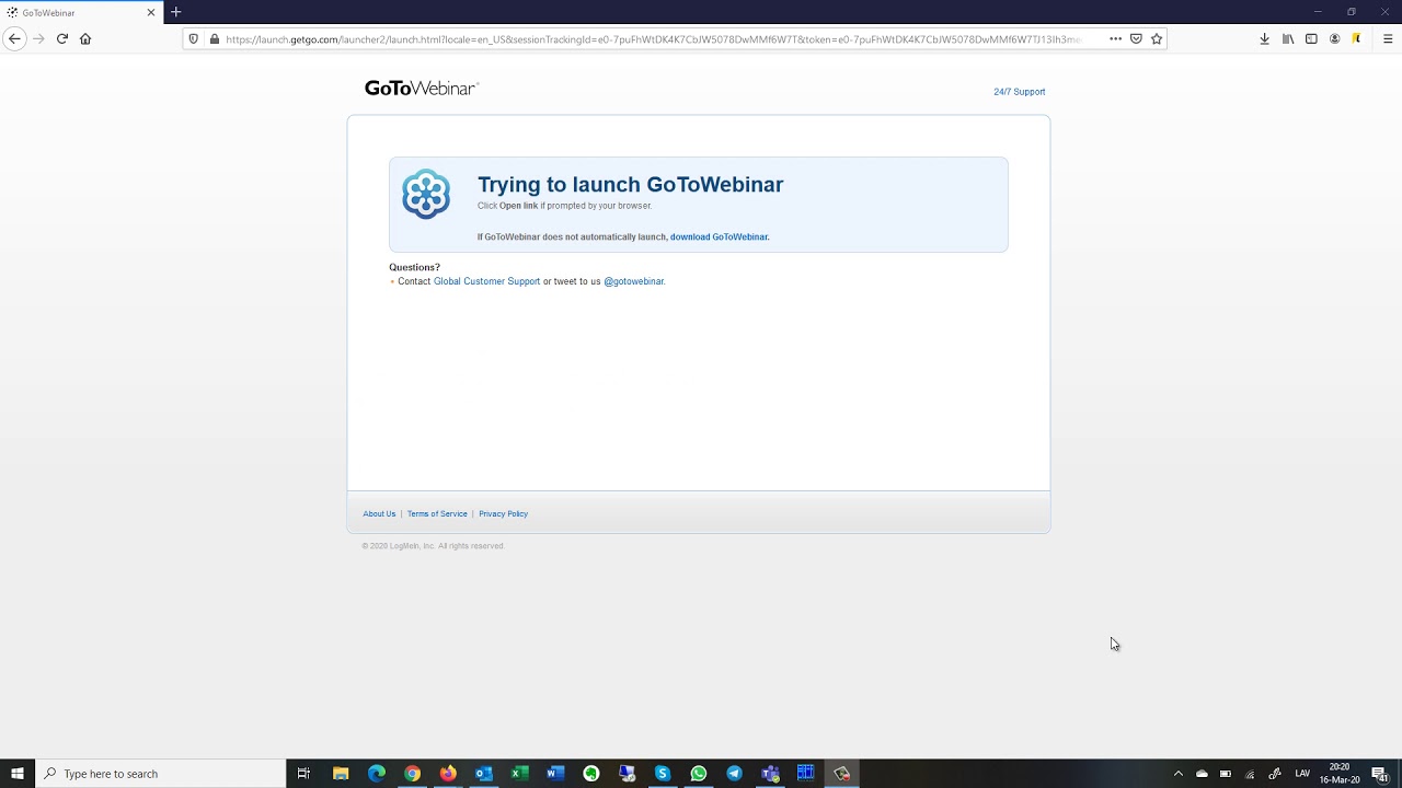 Как зарегистрироваться и подключиться к вебинару GoToWebinar