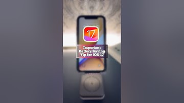 iOS 17 Battery Saving Tips - Battery Drain #ios17 #ios17features #iphone #iphonetipsandtricks