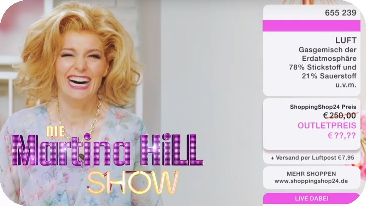 Home Shopping Nur Solange Der Vorrat Reicht Die Martina Hill Show Sat 1 Tv Youtube