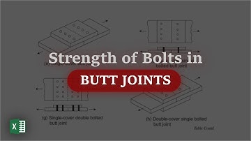 Calculation of strength of bolt in Double cover butt joint|| Design of steel structures|#Tutorial 03