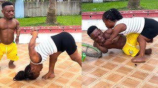 This Challenge Is Not For The Tallest,small Pin Think He’s Smarter Than Constance,watch And Laugh😂😂😂