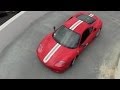 Parking Garage Revving!! Loud Ferrari Challenge Stradale &amp; Ferrari 458 Spider!