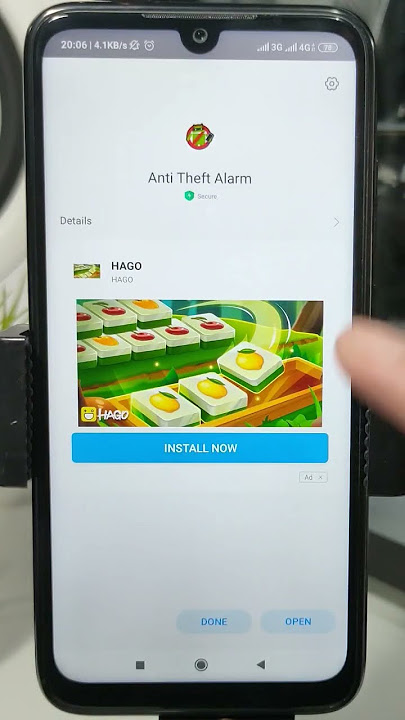 How to Install an Anti-Theft Alarm on Your Android Phone to Protect Your Phone from Theft #shorts
