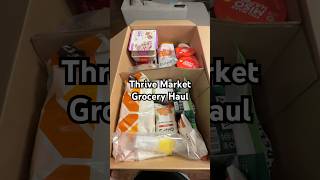 Thrive Market is a great option for shopping healthy foods. #thrivemarket #healthy #groceryhaul