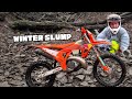 Beating the Winter Slump | First Ride on the Enduro Bike