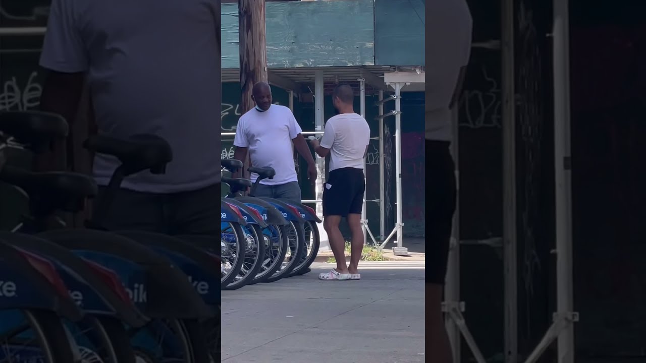 Giving Homeless Man 1 000 And Running Away