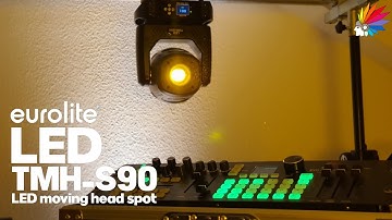 Tutorial Eurolite LED TMH S90 Moving Head Spot auf den Color Chief Patchen