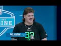 Best of offensive linemen sound | 2025 NFL Scouting Combine