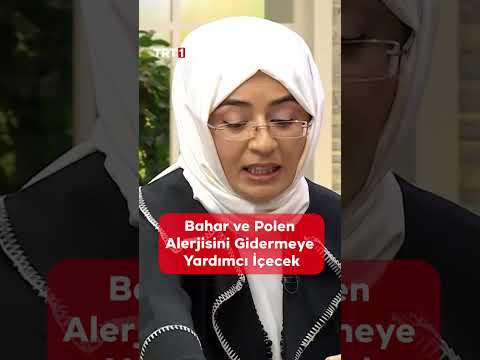 Bahar ve polen alerjisini gidermeye yardımcı içecek - #AlişanileHayataGülümse