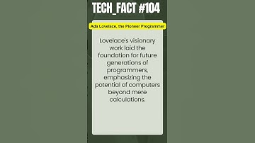 Tech Fact #103 School Didn