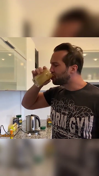 Tristan Tate has a caffeine overdose