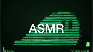 [ASMR] Coding ASCII Slime Animation in C – No Talking, Retro Typing Sounds