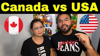 CANADA vs USA | Which Is Better | Canada Couple Vlogs