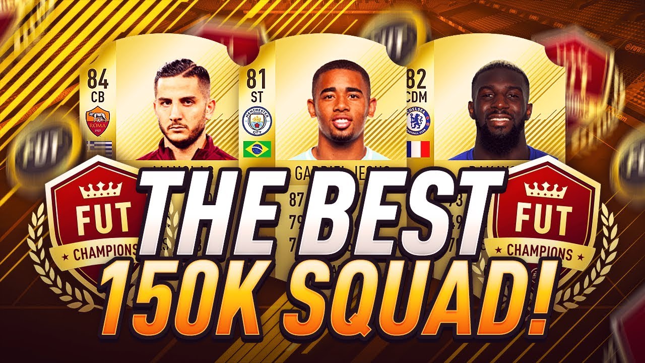 THE BEST OVERPOWERED 150K HYBRID FUT CHAMPIONS SQUAD BUILDER!! 🏆🔥 FIFA