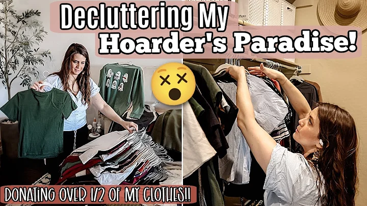 DITCH YOUR CLUTTER!! 😵 Ultimate Closet Declutter With Me 2025
