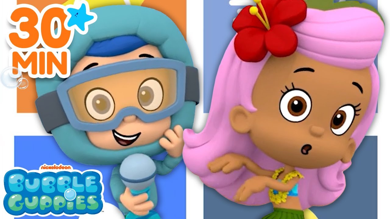 Fall Fun, Winter Wonder & More w/ Bubble Guppies! 30 Minute Song & Game Compilation | Bubble