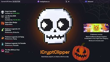#badgebase на #Twitch | Badges now: !CryptClipper, !Worlds. Upcoming: !TogetherForGood  - 24/7 Ba...