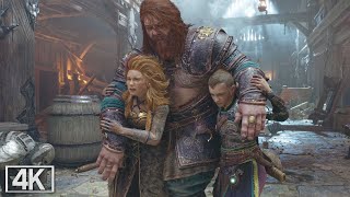 God of War Ragnarok - Thor Gets Drunk and Starts a Bar Fight