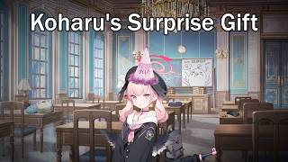 Koharu's Surprise Gift (Blue Archive)
