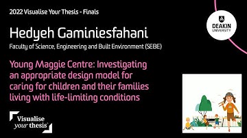 2022 Deakin University - Visualise Your Thesis (VYT): Hedyeh Gaminiesfahani (Finalist)