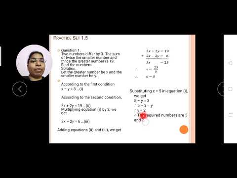 Algebra Chapter 1 - YouTube