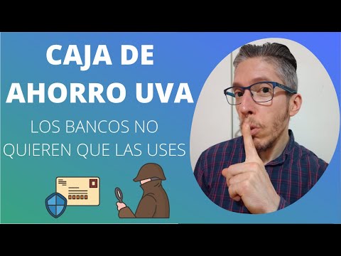 Caja de ahorro UVA o alcancía UVA, Herramienta súper interesante para cubrirte de la inflación! ?