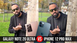 Supersaf Vídeos iPhone 12 Pro MAX vs Samsung Galaxy Note 20 Ultra Camera Test Comparison