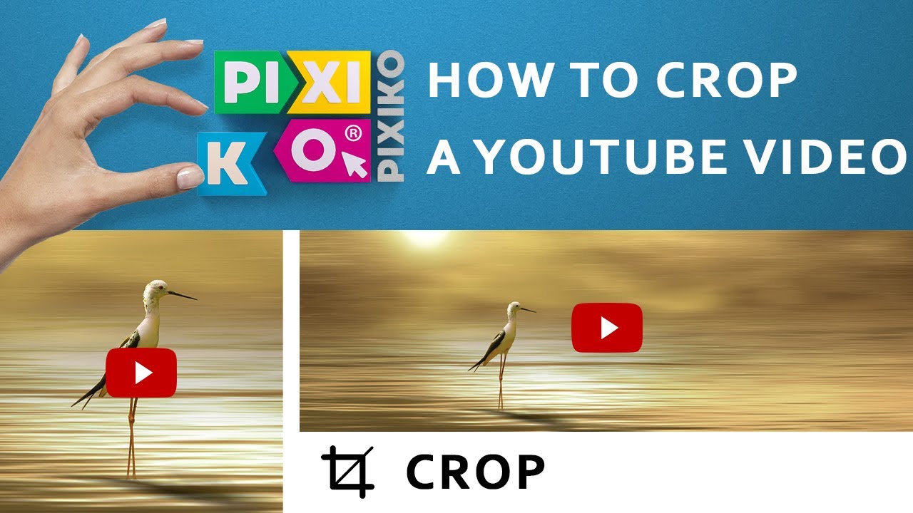 How to crop a youtube video - YouTube