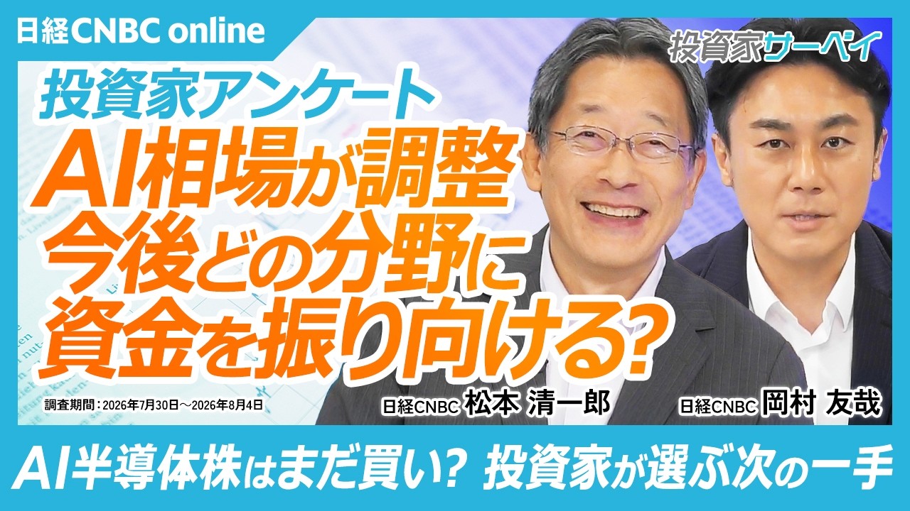株式市場の人気の見方―いかに投資家の行動を探るか 個人投資家アンケート📮【AI相場が調整──今後どの分野に資金を