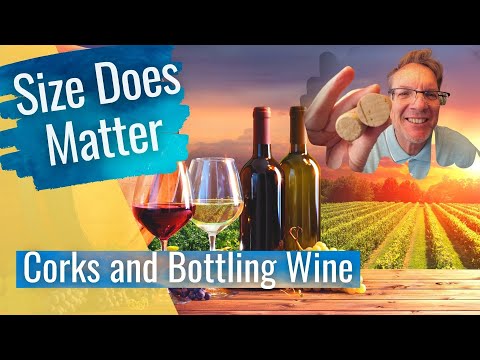 वीडियो: वाइन कॉर्क किस आकार का है?