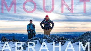 Hiking Mount Abraham In Winter Ne 4,000 Footers Vermont The Long Trail Christmas Day Hike